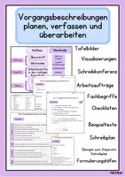 Vorschau - Stundenentwürfe - Vorgangsbeschreibung verfassen - Deckblatt