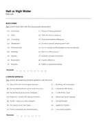 Aperçu - Feuilles d'exercices - Hell or High Water (fiches de travail en anglais sur le film) - Page 1