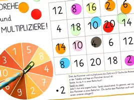Vorschau - Unterrichtsreihen - Einmaleins von 2 - Dreh und multipliziere! - Seite 1