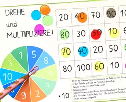 Vorschau - Unterrichtsreihen - Materialpaket Einmaleins-Spiele Malreihen 1-10 - Seite 2