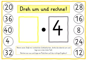 Vorschau - Unterrichtsreihen - Dreh um und rechne! Einmaleins von 4 - Seite 3