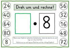 Vorschau - Unterrichtsreihen - Dreh um und rechne! Einmaleins von 8 - Seite 2