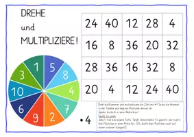 Vorschau - Unterrichtsreihen - Einmaleins von 4 - Dreh und multipliziere! - Seite 3