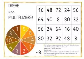 Vorschau - Unterrichtsreihen - Einmaleins von 8 - Dreh und multipliziere! - Seite 2