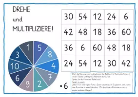 Vorschau - Unterrichtsreihen - Einmaleins von 6 - Dreh und multipliziere! - Seite 2