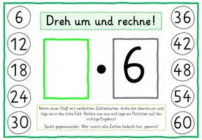 Vorschau - Unterrichtsreihen - Dreh um und rechne! Einmaleins von 6 - Seite 2