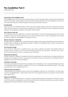 Aperçu - Feuilles d'exercices - The Godfather Part II (fiches de travail en anglais sur le film) - Page de couverture