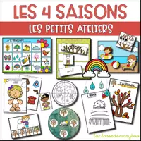 Aperçu - Jeux - Les petits ateliers - Les 4 saisons - Page de couverture