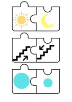 Vista previa - Refuerzo / NEE / Materiales de apoyo - PUZZLE DE LOS CONTRARIOS - página 2