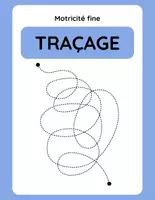 Aperçu - Préparation de séance / Séance complète - Motricité fine Traçage +16 fiches d'activités - Page de couverture