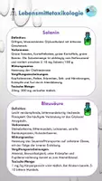 Vorschau - Arbeitsblätter - Toxikologie der Lebensmittel - Deckblatt