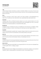 Vorschau - Arbeitsblätter - Venezuela (Informationstext und Aufgaben) - Deckblatt