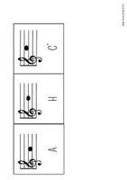 Vorschau - Arbeitsblätter - Leporello - C Dur Tonleiter (2-fach differenziert!) FREEBIE - Seite 2