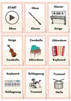 Vorschau - Spiele - Lesespiel Instrumente - Musik Kl. 1-4 (2-fach differenziert!) - Seite 1