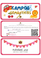 Vista previa - Tarjetas / Manipulativos - Tarjetario para trabajar "Campos semánticos" - Portada