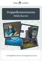 Vorschau - Bildkarten - Begriffe mit doppelten Konsonanten - Deckblatt