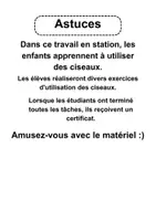 Aperçu - Feuilles d'exercices - Forfait XXL - permis de conduire ciseaux motricité fine 1, permis de conduire classe ciseaux - Page 1