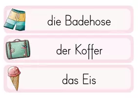 Vorschau - Arbeitsblätter - Schreibspaziergang Sommer / Klasse 1 #edukiferiensale24 - Seite 2