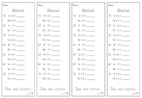 Vorschau - Test - Blitztest_Mathe_Addition im ZR20_Zwerge und Riesen - Seite 3