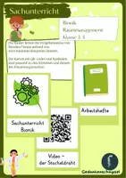 Vorschau - Bildkarten - Bionik_Klassenorganisation_Sachunterricht_Klasse 3-4 - Deckblatt