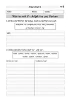Vorschau - Arbeitsblätter - Lerntheke - Arbeitsblätter zum V - Seite 2