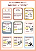 Vorschau - Arbeitsblätter - PRACTISE GRAMMAR IN SMALL TALK: EXPRESSIONS OF FREQUENCY - Seite 2