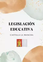 Vista previa - Para docentes: organización, planificación y formación - Pack legislación Castilla-La Mancha + bibliografía - Portada