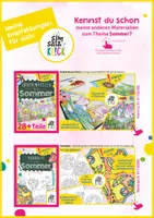 Vorschau - Mal- und Bastelvorlagen - 4 x 15 Sommer-Ausmalbilder (differenziert) - Seite 2