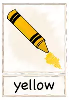 Vorschau - Poster - Flashcards Bildkarten Farben/Colours für Englisch + DaZ - Seite 3