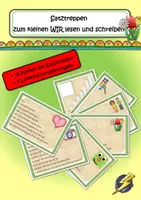 Vorschau - Stationenlernen - Satztreppen zum kleinen WIR - Deckblatt