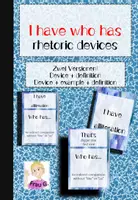 Vorschau - Spiele - I Have - who has: Rhetoric Devices - Deckblatt