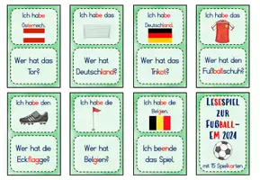 Vorschau - Spiele - Fußball EM 2024 - Lesespiel (15 und 35 Spielkarten) - Seite 2