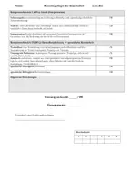 Vorschau - Klassenarbeiten - Klassenarbeit: Kurzgeschichte "Nacht" von Sibylle Berg + Bewertungsbogen & Lösung - Seite 1
