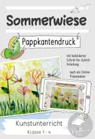 Vorschau - Präsentationen/Tafelbilder - Sommerwiese | Pappkantendruck | Foliendrucktechnik - Deckblatt