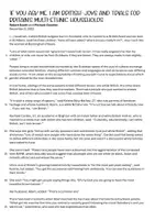 Vorschau - Test - Klausurvorschlag identity, belonging, discrimination, immigration, mock exam, mündliche Prüfung, Abitur - Seite 3
