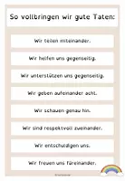 Vorschau - Arbeitsblätter - Gute Taten - Beschreibung, Wanddeko, Briefkasten - Seite 2