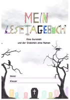 Vorschau - Arbeitsblätter - Lesetagebuch zum Buch Elvis Gursinski (Kirsten Reinhardt) - Deckblatt