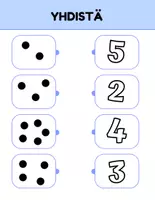esikatselu - 🚀 Matematiikan numeromatka: Yhdistä kuvat! 🔟 - sivu 1