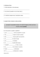 anteprima - Esercizi - Il presente indicativo: la seconda coniugazione (con autocorrezione) - Pagina 3