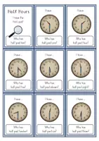Vorschau - Spiele - The Time - I have...! Who has...? (Half Hours) - Seite 1