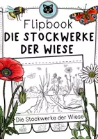 Vorschau - Arbeitsblätter - Flipbook | Stockwerke der Wiese - Deckblatt