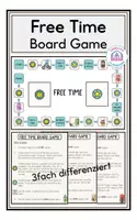 Vorschau - Spiele - Free Time - Board Game (3fach differenziert) - Deckblatt