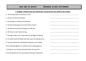 Vorschau - Unterrichtsreihen - Bericht (Jg 8): Übungen zu den Tempusformen - Seite 2