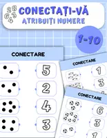 previzualizare - 🚀 Călătoria numerelor: Conectează imaginile! 🔟 - Pagina de copertă