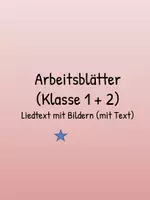 Vorschau - Arbeitsblätter - Liederarbeitung: Ostern: ABC das Häschen sitzt im Klee - Seite 1