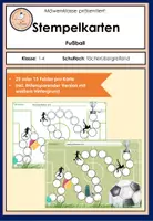 Vorschau - Anderer Materialtyp - Stempelkarten und Interactive-Quiz: Fußball (Verstärkungs-/Belohnungssystem/Token) - Deckblatt