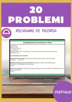 anteprima - Esercizi - Valutazione delle Funzioni Lineari in un Punto 🇬🇧 - Pagina 1