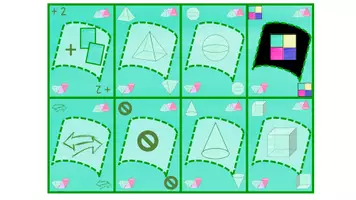 Vorschau - Spiele - geometrische Körper und Netze --> Rechen Mau Mau® - Seite 1