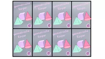 Vorschau - Spiele - geometrische Körper und Netze --> Rechen Mau Mau® - Seite 2