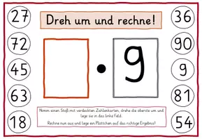 Vorschau - Unterrichtsreihen - Dreh um und rechne! Einmaleins von 9 - Seite 2